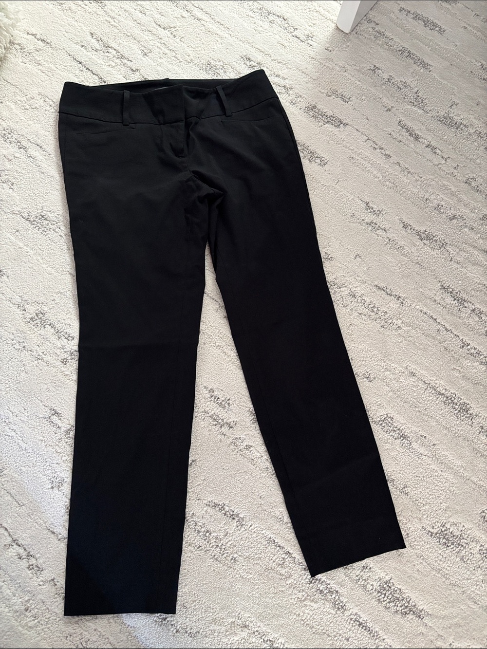 The Limited Black Straight-Leg Dress Trousers